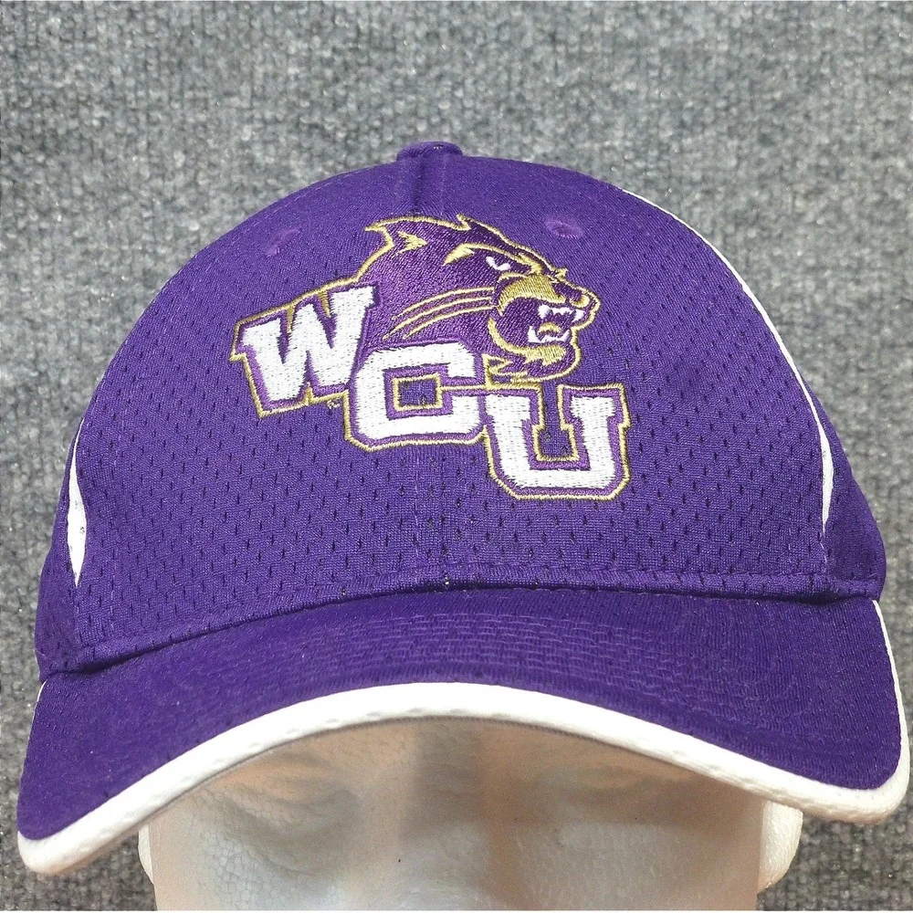 Augusta Sportswear WCU Catamounts Hat Purple Mesh NCAA Western Carolina Univ